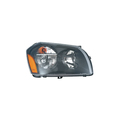 Eagle Eyes RH HEADLAMP ASSY COMPOSITE; 2.7L|3.5L; BLACK BEZEL; MAGNUM 05-07 CS176-B101R